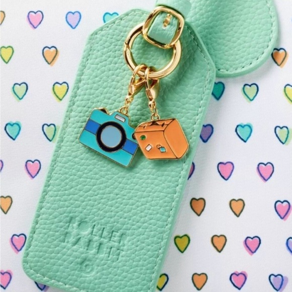 Roller rabbit x target disco heart print duffle bag BNWT - Picture 2 of 4